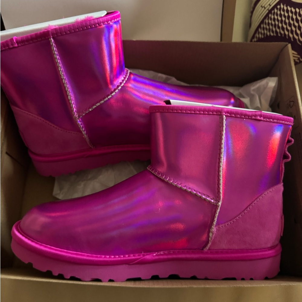 Ugg classic with iridescent